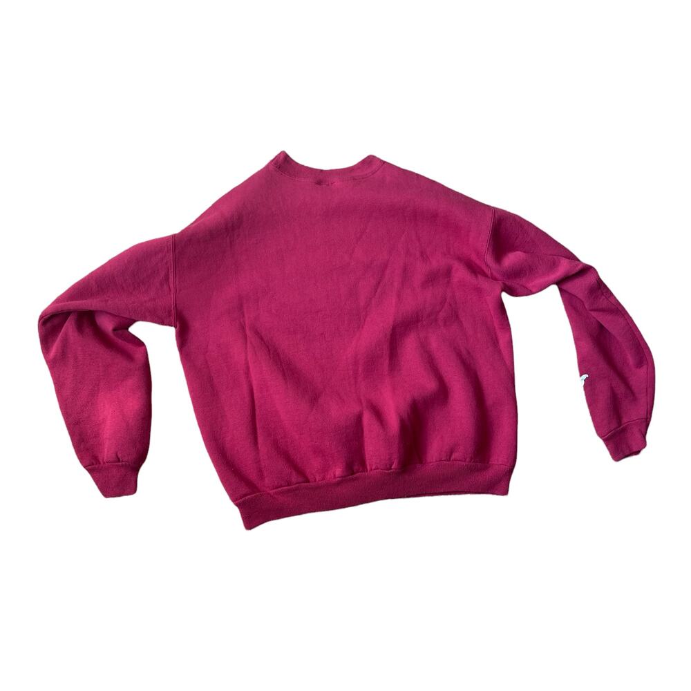 Vintage hanes graphic floral Crewneck sweatshirt XL - Picture 3 of 4